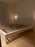 Bed 180 x 200 - MALM IKEA - wit, Maison & Meubles, Chambre à coucher | Lits, Comme neuf, Enlèvement, 180 cm, 200 cm
