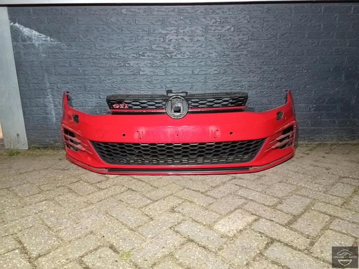 VW Golf 7 Facelift GTI Voorbumper Bumper 4xPDC KLS Origineel, Auto-onderdelen, Carrosserie, Bumper, Volkswagen, Gebruikt