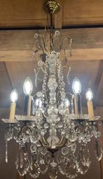 Hogere Franse Kroonluchter…gerestaureerd !, Ophalen of Verzenden