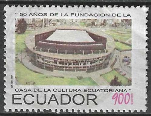 Ecuador 1994 - Yvert 1309 - Huis van Cultuur (ST), Postzegels en Munten, Postzegels | Amerika, Gestempeld, Verzenden