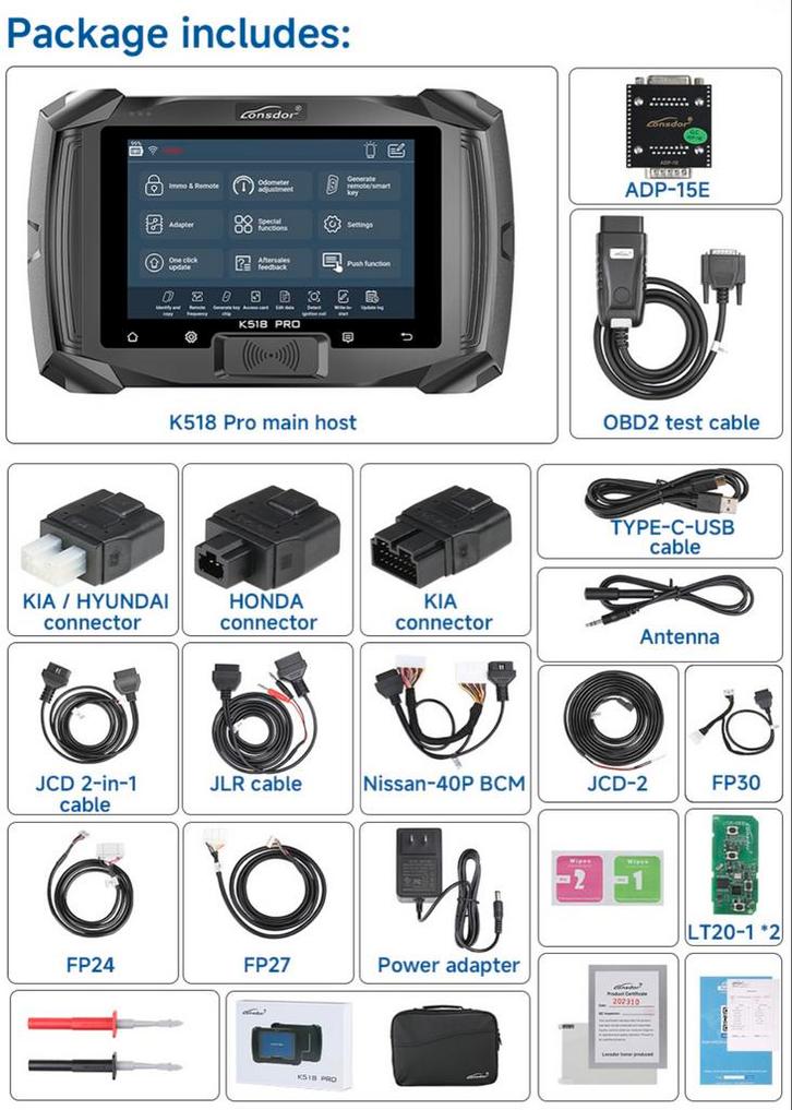 Londsdor K518 pro full software, Auto diversen, Autogereedschap, Ophalen of Verzenden