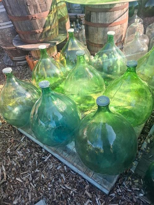 Zeer ruime keuze in Dame jeanne wijnflessen 54l! Aanbieding, Tuin en Terras, Tuinvazen, Ophalen