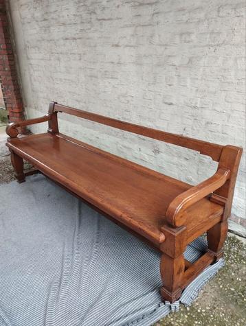 Mooie zware zitbank/hallbank.... 1m80...0478028005 beschikbaar voor biedingen
