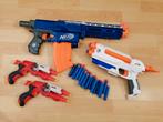 nerf geweren retaliator en n-strike elite dubbel geweer, Ophalen of Verzenden, Gebruikt