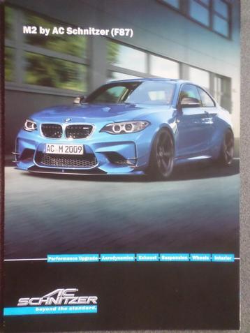 Brochure sur la BMW M2 d'AC Schnitzer