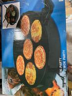 Elektrische wok party/ pannenkoeken plaat, Elektronische apparatuur, Ophalen, Gebruikt