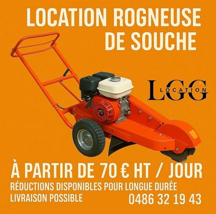 DESSOUCHEUSE LOCATION, Doe-het-zelf en Bouw, Gereedschap | Overige machines, Zo goed als nieuw, Ophalen