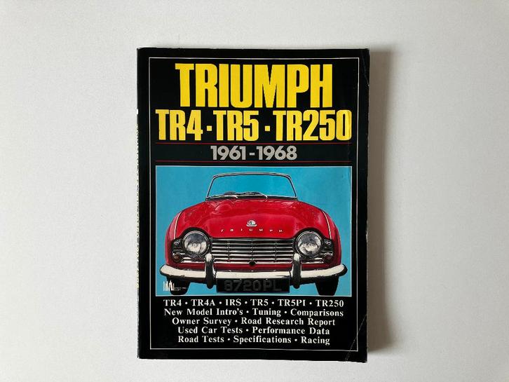 Triumph TR4-TR5-TR250 1961-68 (Brooklands 102p.), Livres, Autos | Livres, Utilisé, Autres marques, Enlèvement ou Envoi