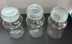 Bocaux de conservation en verre avec fermeture parfaite 3 p, Enlèvement ou Envoi, Neuf, Autres types