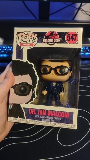 Dr. Ian Malcolm — Jurassic Park (#547) — 2018 POP beschikbaar voor biedingen