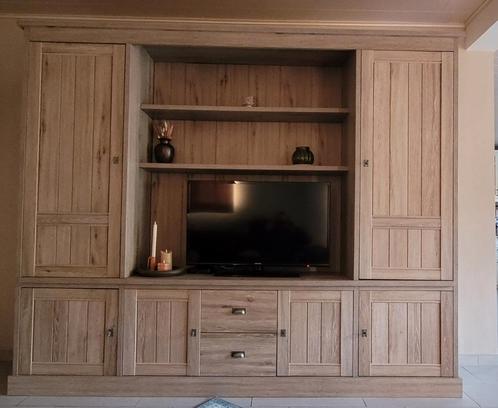 Grote landelijke tv-/opbergkast te koop, Huis en Inrichting, Kasten | Wandmeubels, Zo goed als nieuw, Ophalen