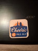 Oud bierviltje cheerio pale ale populieren mortsel, Verzamelen, Ophalen of Verzenden