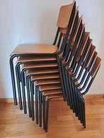 stoelen., Huis en Inrichting, Stoelen, Ophalen, Gebruikt, Metaal