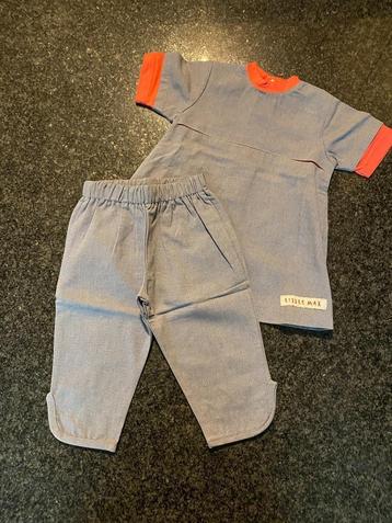 Grijs baby kledingsetje Little Max 6 maand beschikbaar voor biedingen