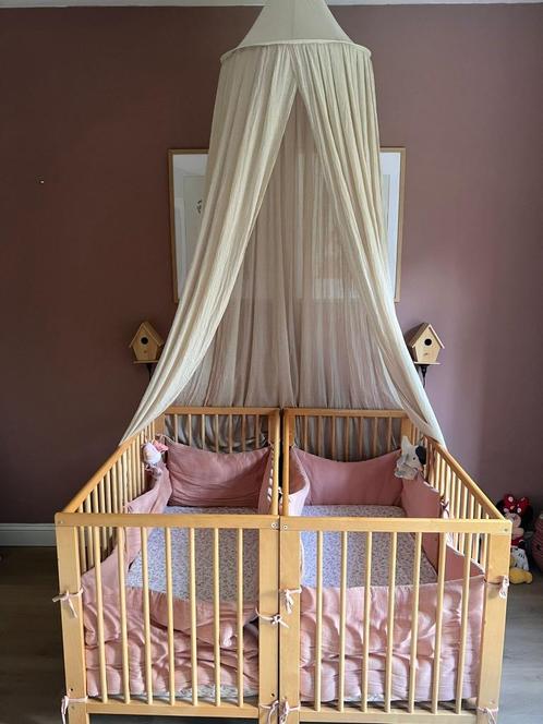 2 x Ikea babybedje + Aerosleep matrasjes, Kinderen en Baby's, Babywiegjes en Ledikanten, Gebruikt, Ledikant, Ophalen