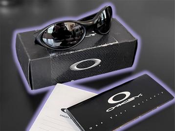 Oakley jas - Vintage, gemaakt in de VS 2001 - Y2K, Handtassen en Accessoires, Zonnebrillen en Brillen | Heren, Zonnebril, Zwart