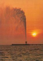 SAOUDI-ARABIE  -  Jeddah  Fontein en Zonsondergang, Verzamelen, Postkaarten | Buitenland, Verzenden, Ongelopen, Buiten Europa
