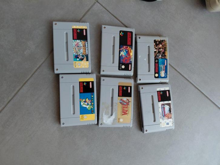 Snes titels, Games en Spelcomputers, Games | Nintendo Super NES, Ophalen of Verzenden