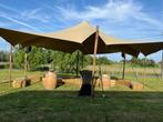 Stretchtent 8,5m x 6m te huur, Tuin en Terras, Partytenten, Ophalen, Zo goed als nieuw