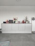 Lichtgrijze dressoir, Huis en Inrichting, Ophalen, Zo goed als nieuw, 200 cm of meer, 25 tot 50 cm