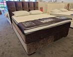 Boxspring te koop inclusief garantie, Ophalen, Bruin, 200 cm, 160 cm