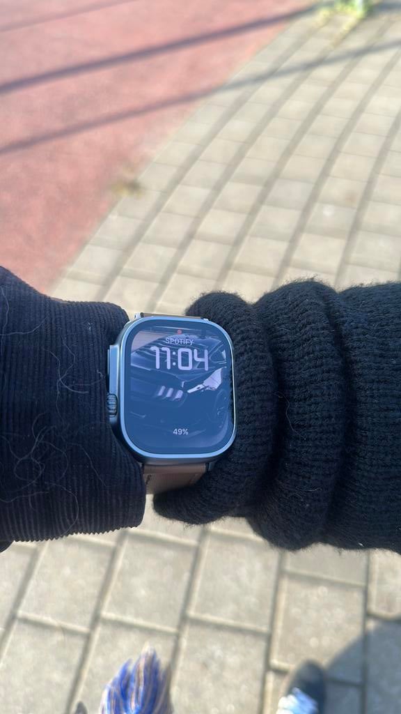 Apple ultra 2 49mm in heel goede staat, Étanche, Gris, IOS, Enlèvement