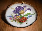 MOOI OUD BLOEMENLIMOGES BORDJE, Antiek en Kunst, Antiek | Porselein, Ophalen of Verzenden
