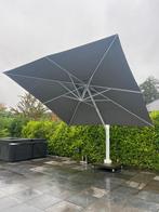 Parasol life 3,5x3,5 meter met extra zware voet, Tuin en Terras, Parasols, Ophalen, Zo goed als nieuw