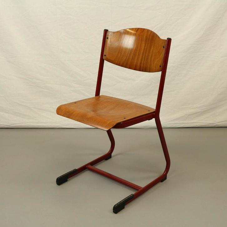 vintage schoolstoelen, Antiek en Kunst, Antiek | Meubels | Stoelen en Sofa's, Ophalen