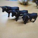 schleich 3 toros, Ophalen of Verzenden, Gebruikt