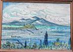 Adrianus Wilhelmus (Arie) Smit " Auckland " Olieverf op plaa, Antiek en Kunst, Verzenden