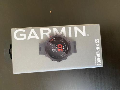Garmin Forerunner 55 Smartwatch, Handtassen en Accessoires, Smartwatches, Nieuw, Zwart, Afstand, Calorieverbanding, Conditie, GPS