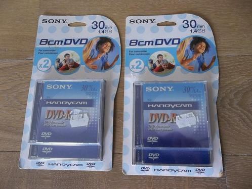 sony 8cm dvd's disc ,4 nieuwe dvd's , camera ,video opname, TV, Hi-fi & Vidéo, Appareils photo numériques, Neuf, Sony, Enlèvement ou Envoi