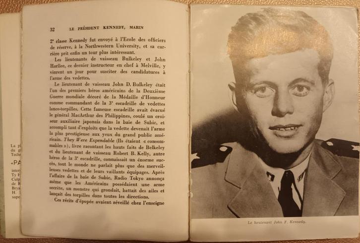Le Président Kennedy marin, Livres, Guerre & Militaire, Utilisé, Marine, Deuxième Guerre mondiale, Enlèvement ou Envoi