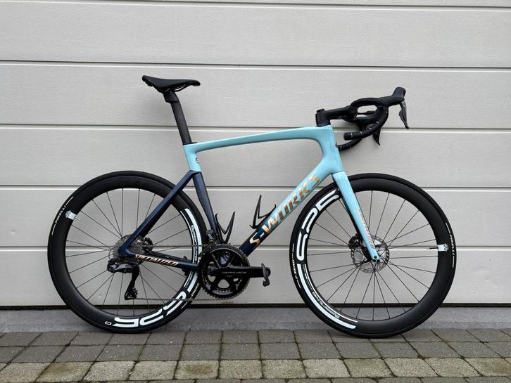 S-works Tarmac sl7 2023 m61, Fietsen en Brommers, Fietsen | Racefietsen, Zo goed als nieuw, Carbon, Ophalen