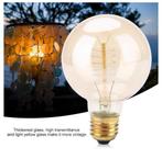 Lampe spirale 2 x 80x120 E27 vintage 40W décorative LED, Soft ou Flame, E27 (grand), 30 à 60 watts, Enlèvement ou Envoi
