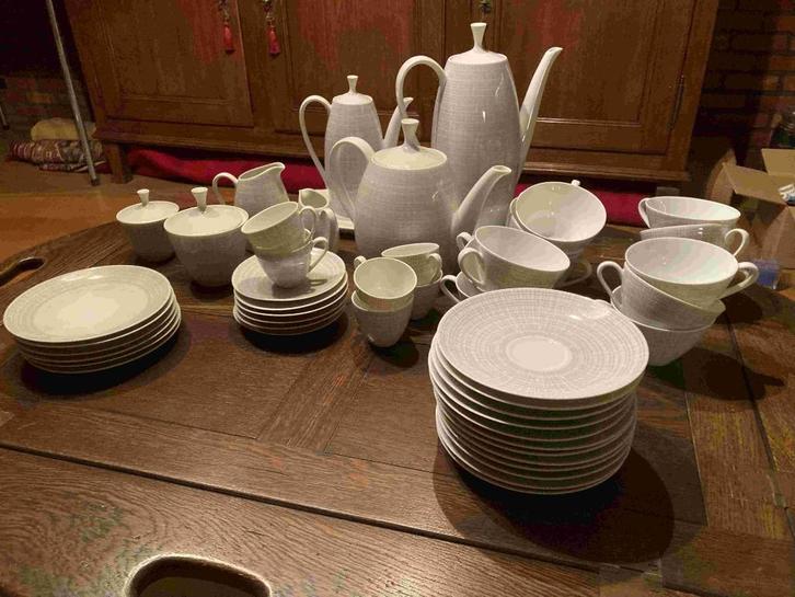Vintage Arzberg servies 97-delig, Huis en Inrichting, Keuken | Servies, Zo goed als nieuw, Compleet servies, Overige stijlen, Porselein