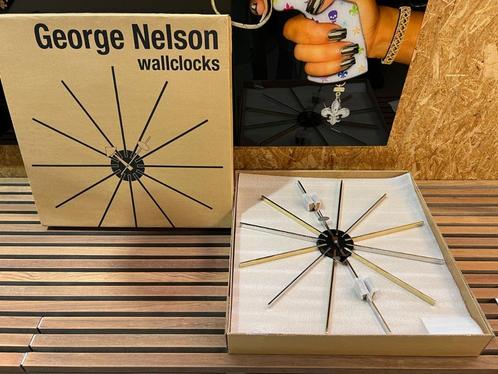 Vitra Star klok, George Nelson klok, ongebruikt!, Maison & Meubles, Accessoires pour la Maison | Horloges, Neuf, Horloge murale