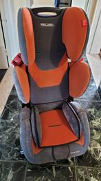 Recaro oranje autostoel, Verstelbare rugleuning, 9 t/m 36 kg, Ophalen, Overige merken