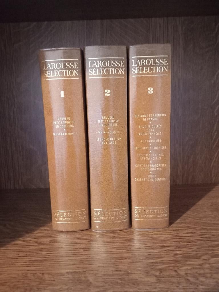 Larousse-selectie in 3 delen, Boeken, Ophalen, Larousse, Complete serie, Zo goed als nieuw