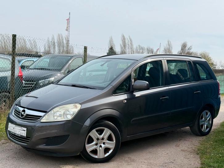 Opel Zafira 1.6i • Airco • 7 Zit, Auto's, Opel, Bedrijf, Te koop, Zafira, Benzine, Euro 4, Monovolume, 5 deurs, Handgeschakeld