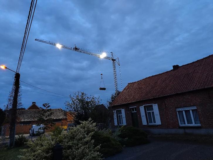 Dalbe snelopbouwkraan, torenkraan, bouwkraan, Doe-het-zelf en Bouw, Overige Doe-Het-Zelf en Bouw, Gebruikt, Ophalen