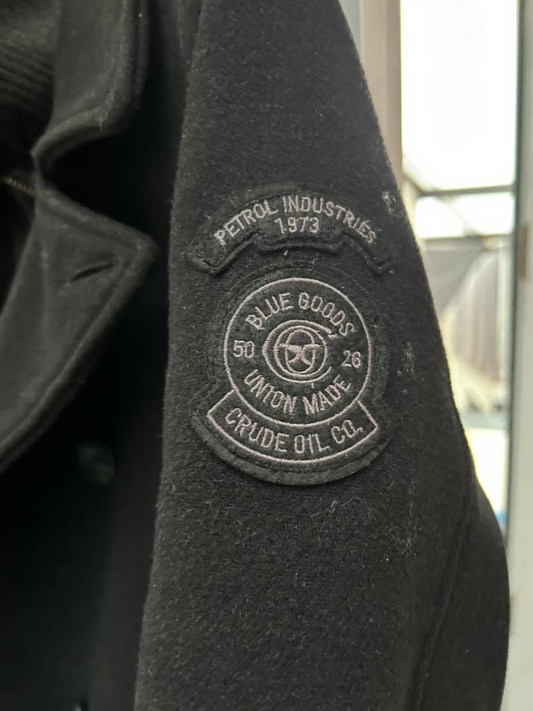 Peacoat jas, Kleding | Heren, Jassen | Winter, Ophalen, Gedragen, Maat 48/50 (M), Zwart