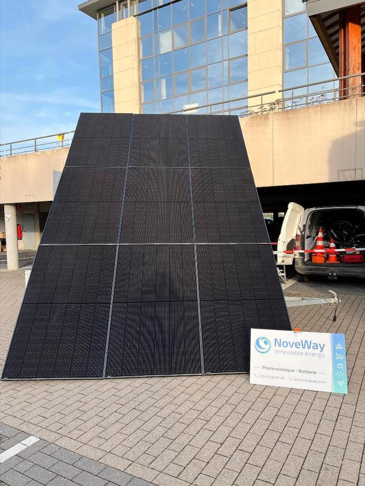 Remorque solaire autonome avec stockage d'énergie, Auto diversen, Aanhangers en Bagagewagens, Gebruikt, Ophalen