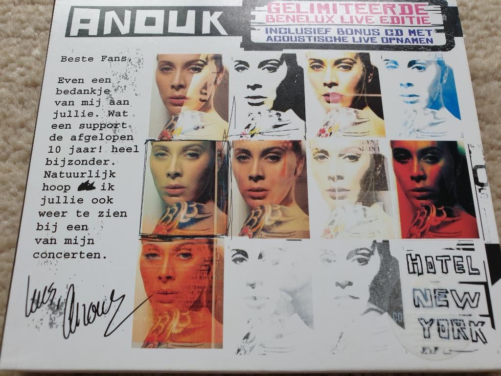 Anouk: Hotel New York - 2 cd's, Ophalen of Verzenden, Zo goed als nieuw