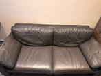 Lederen zetels (3 zit en 2 zit) - Merk Demuynck, Ophalen, Gebruikt, 100 tot 125 cm, Driepersoons