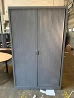 Armoire de bureau métallique avec portes coulissantes – Gris, Enlèvement, Comme neuf, Métal