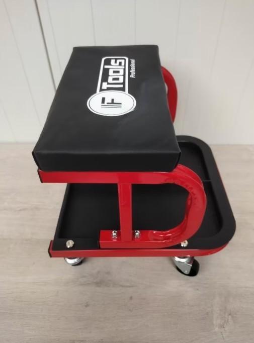 F-tools garagekruk monteurskruk met ingebouwd opbergbakje., Auto diversen, Autogereedschap, Nieuw, Ophalen of Verzenden