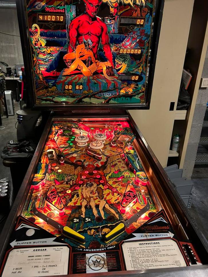 Gorgar williams, Verzamelen, Automaten | Flipperkasten, Gebruikt, Williams, Ophalen