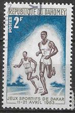Dahomey 1963 - Yvert 194 - Vriendschapspelen - Atletiek (ST), Verzenden, Gestempeld